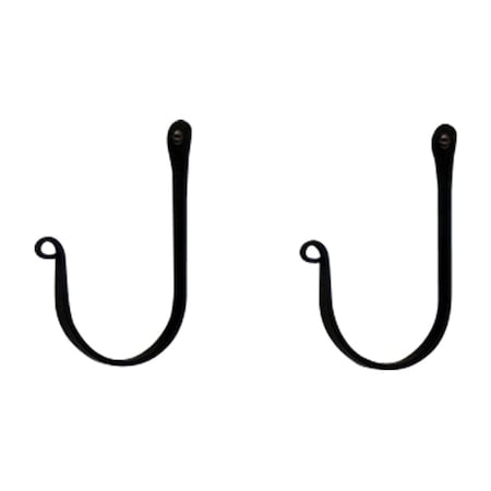 Village Wrought Iron Village Wrought Iron CUR-R-F-S Primitive Curtain Swags CUR-R-F-S